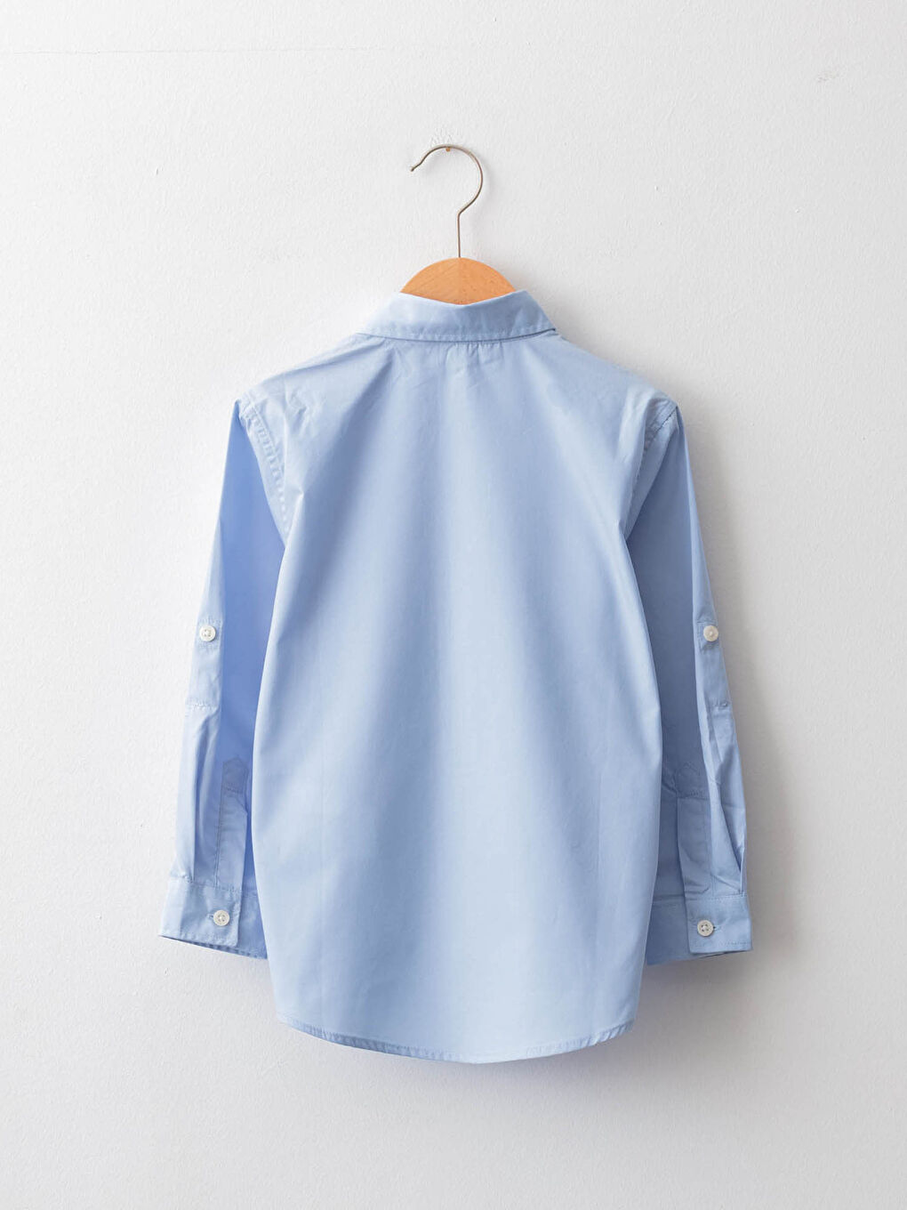 LCW Kids Osnovna Poplin Košulja za Dečake sa Dugim Rukavima -W12064Z4-J0M
