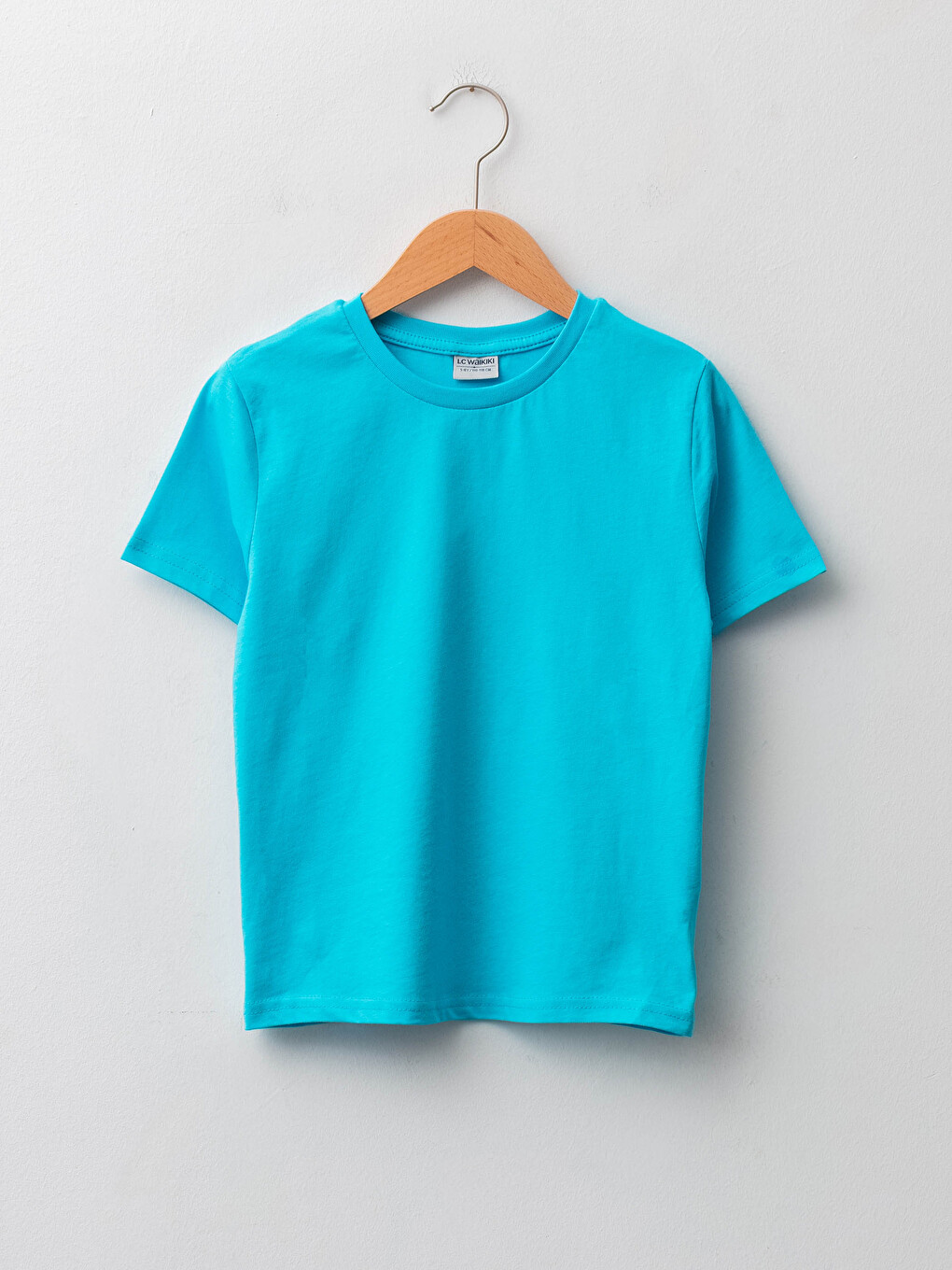 Crew Neck Basic Short Sleeve Boys' T-shirt