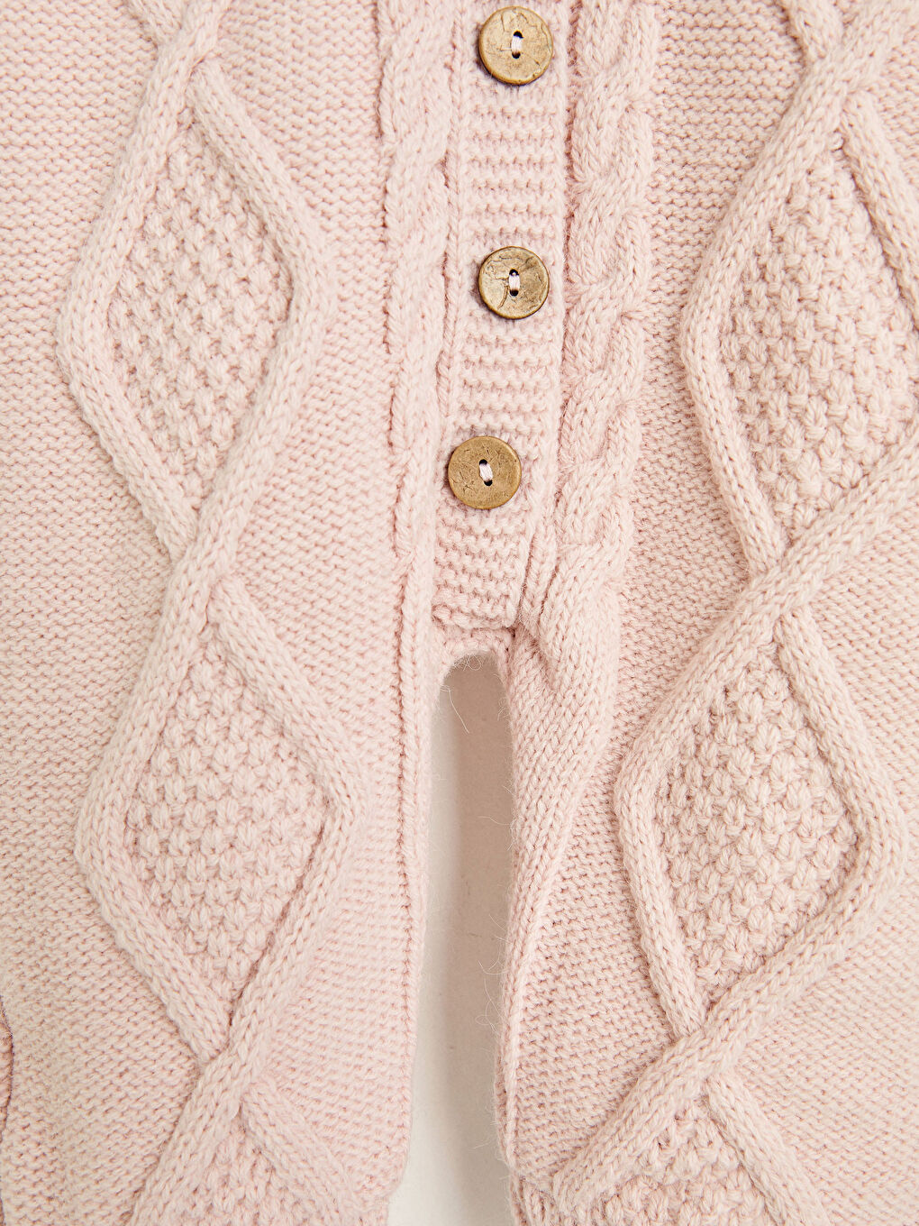 Combinaison en Tricot pour Bébé Garçon À Capuche et À Motifs-3