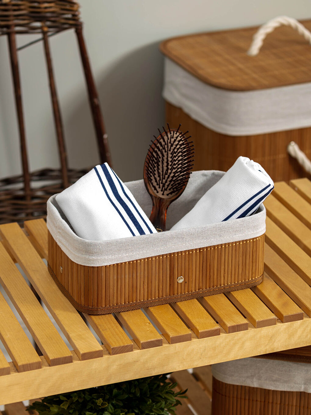 منظم خشبي 26x16x10 سم