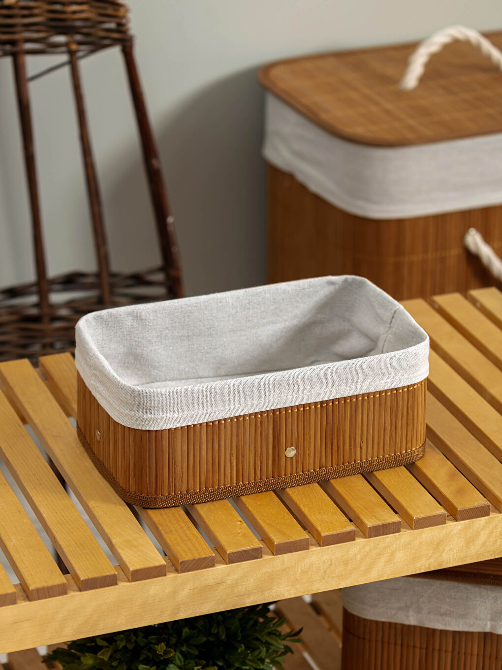 منظم خشبي 26x16x10 سم-1