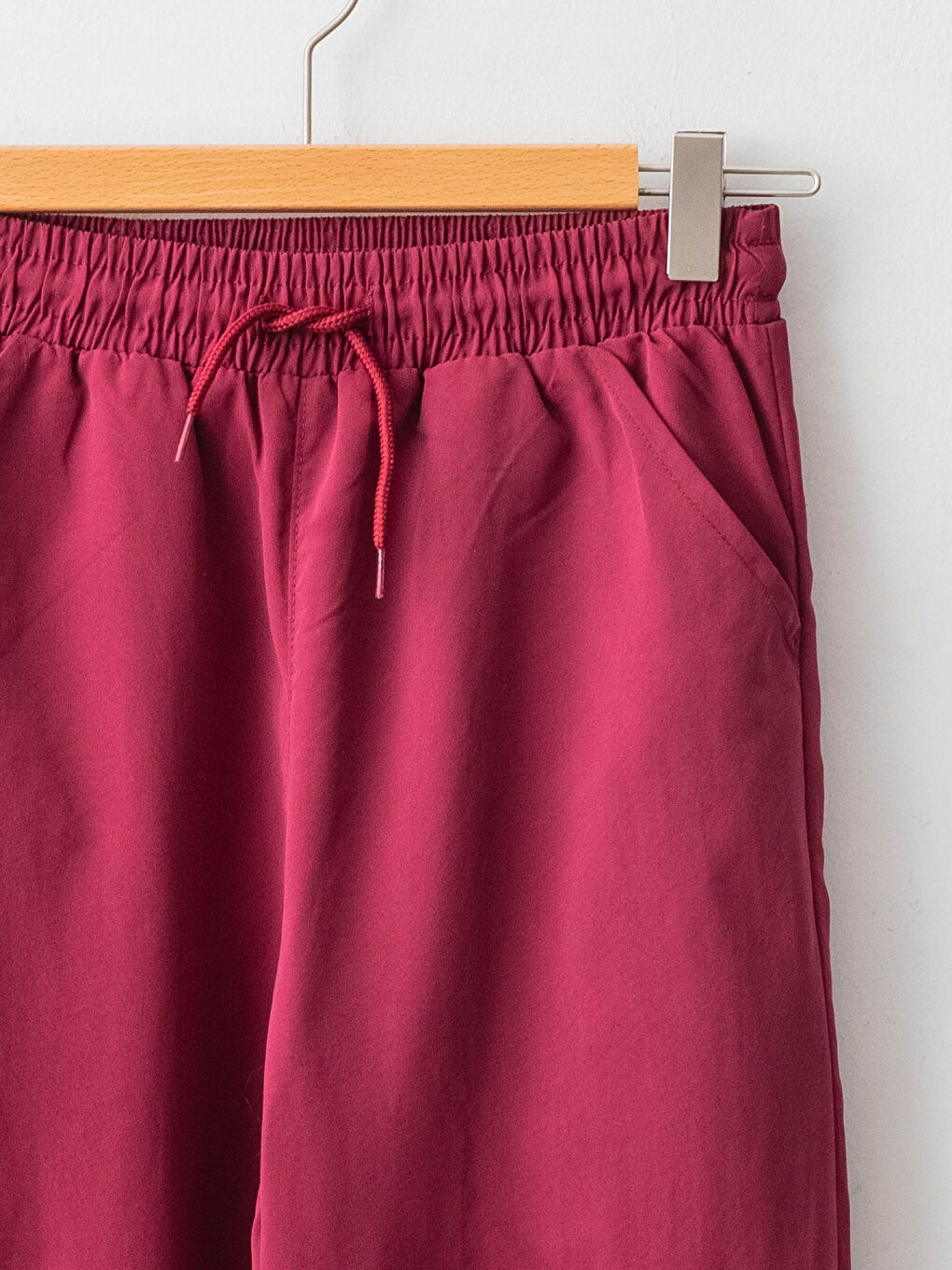 Базовые брюки на резинке с флисовой подкладкой для девочек-5