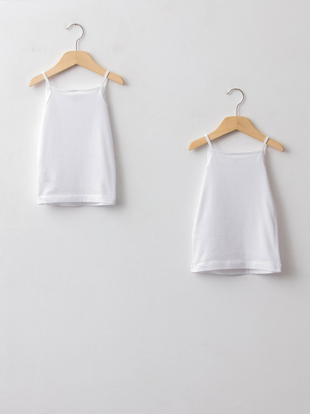 Square Neck Strappy Basic Cotton Baby Girl Singlet 2-Pack-1