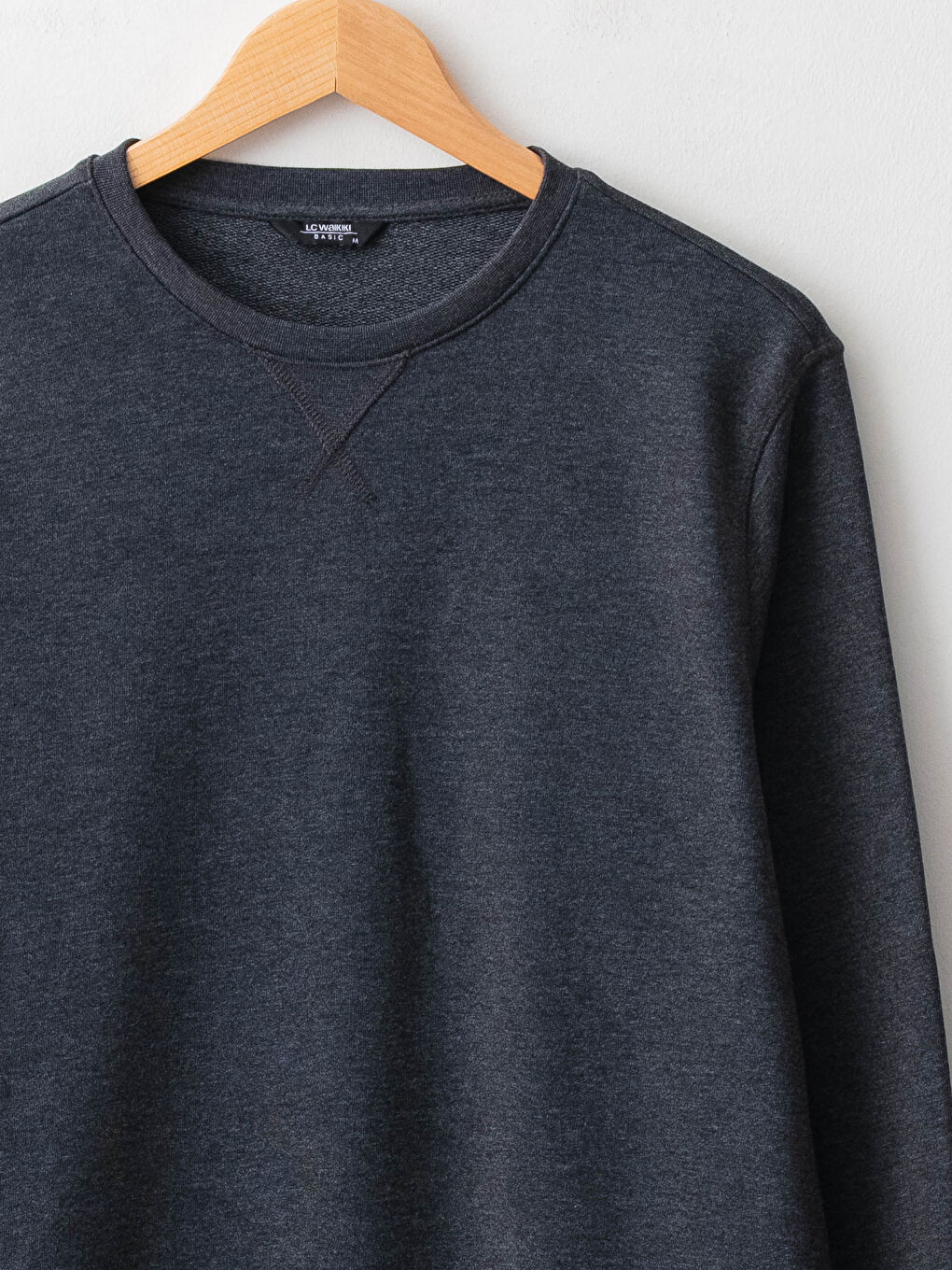 Crew Neck Long Sleeve Basic Men's Sweatshirt-7