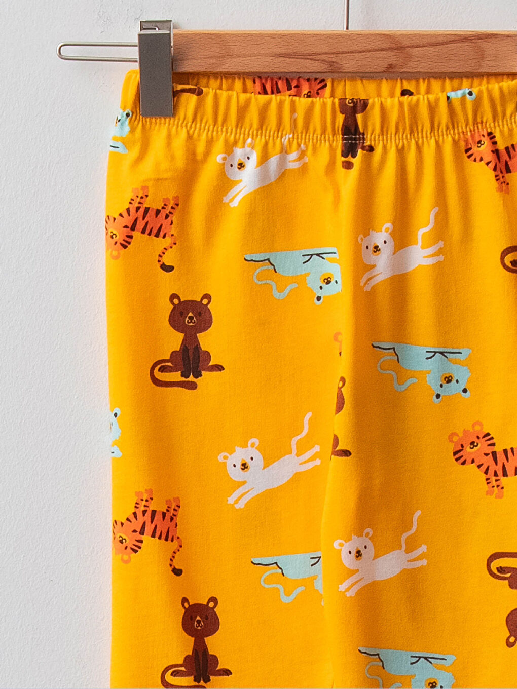 Elastic Waist Baby Boy Cotton Pajamas Bottom 2 Pieces-2