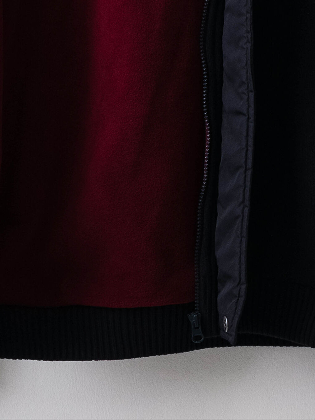 Lacivert Dar Kalıp Kapüşonlu Uzun Kollu Erkek Triko Hırka-8