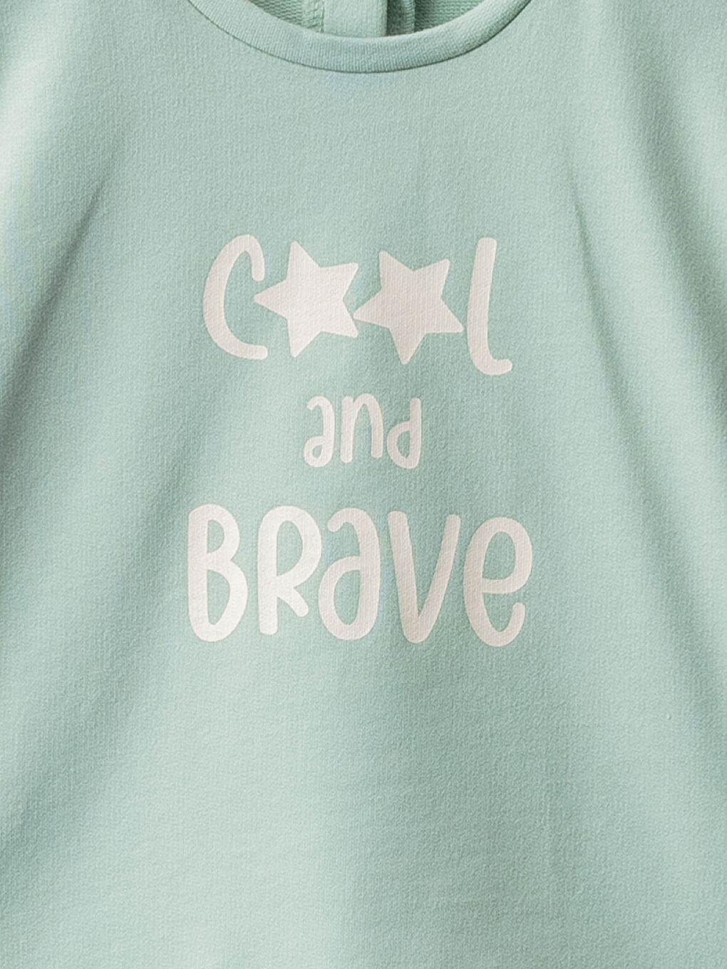 LCW baby Rundhalsausschnitt Langarm Bedrucktes Baby Mädchen Sweatshirt -W13510Z1-GJM