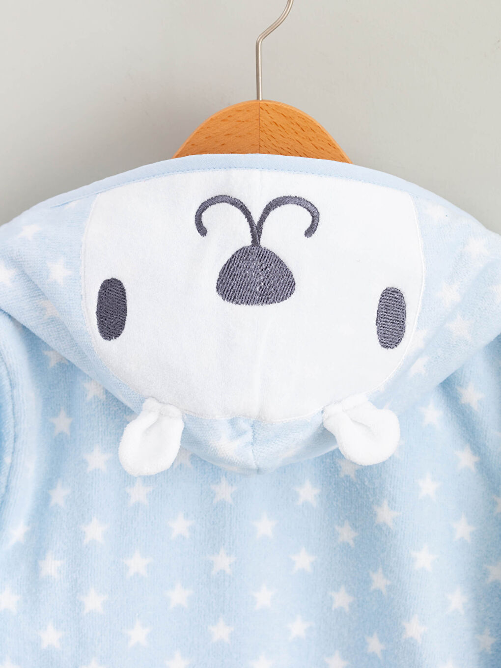 LCW baby Hooded Long Sleeve Cotton Baby Boy Bathrobe -W13628Z1-LQQ