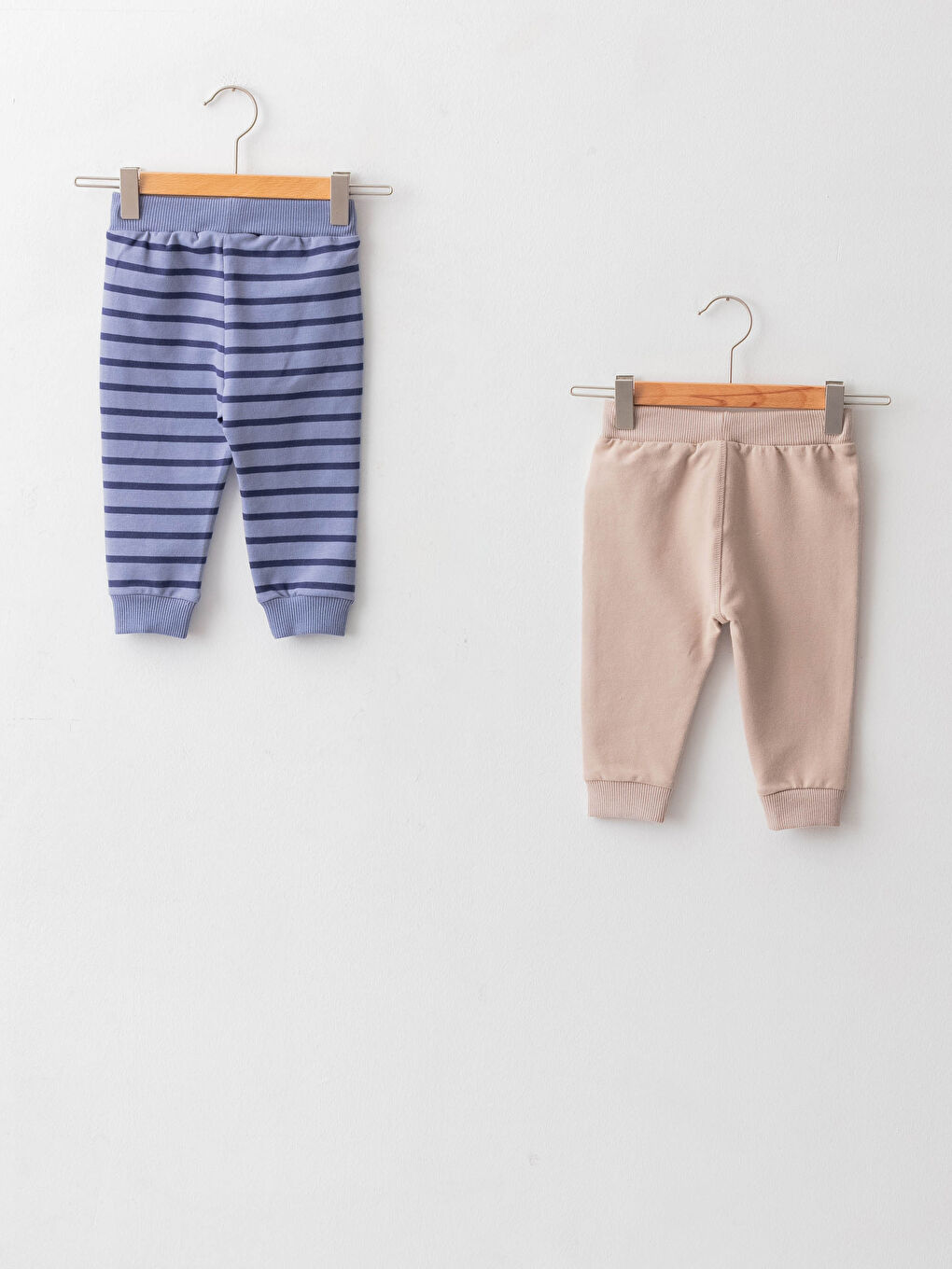 Брюки-джоггеры для малышей мальчиков с эластичной талией, 2 шт.-1
