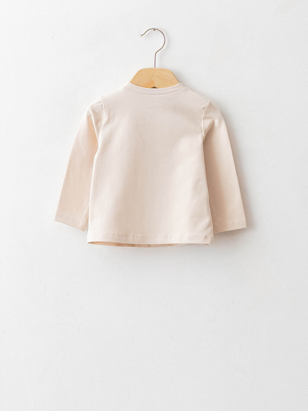 Футболка Для Малышей Мальчиков Хлопковая С Принтом С Длинным Рукавом И Круглым Вырезом-1