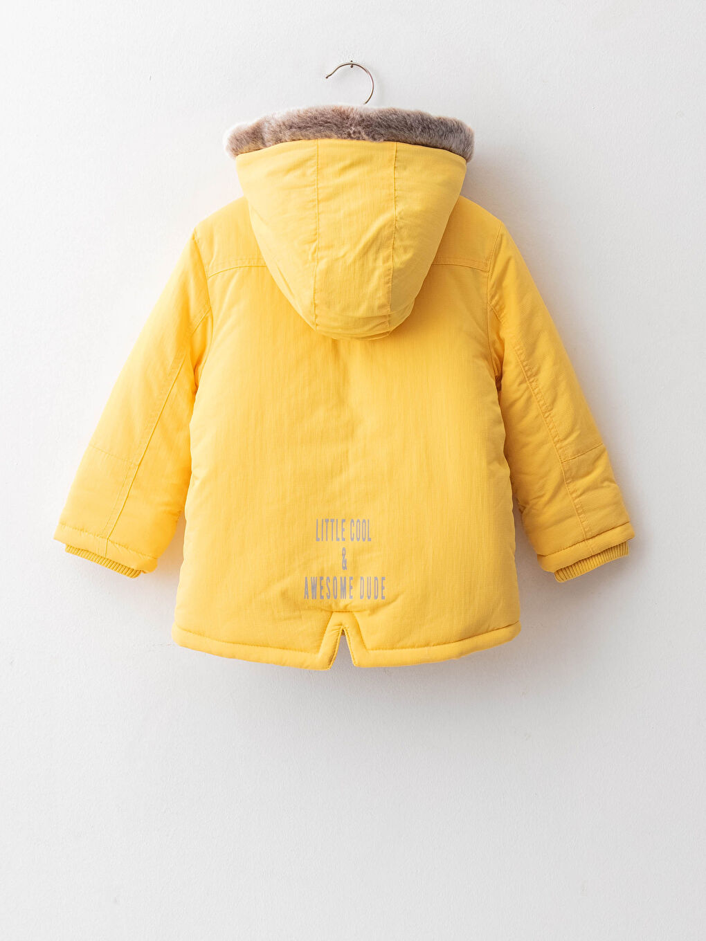 LCW baby Hooded Long Sleeve Basic Baby Boy Zippered Coat -W13885Z1-QWA