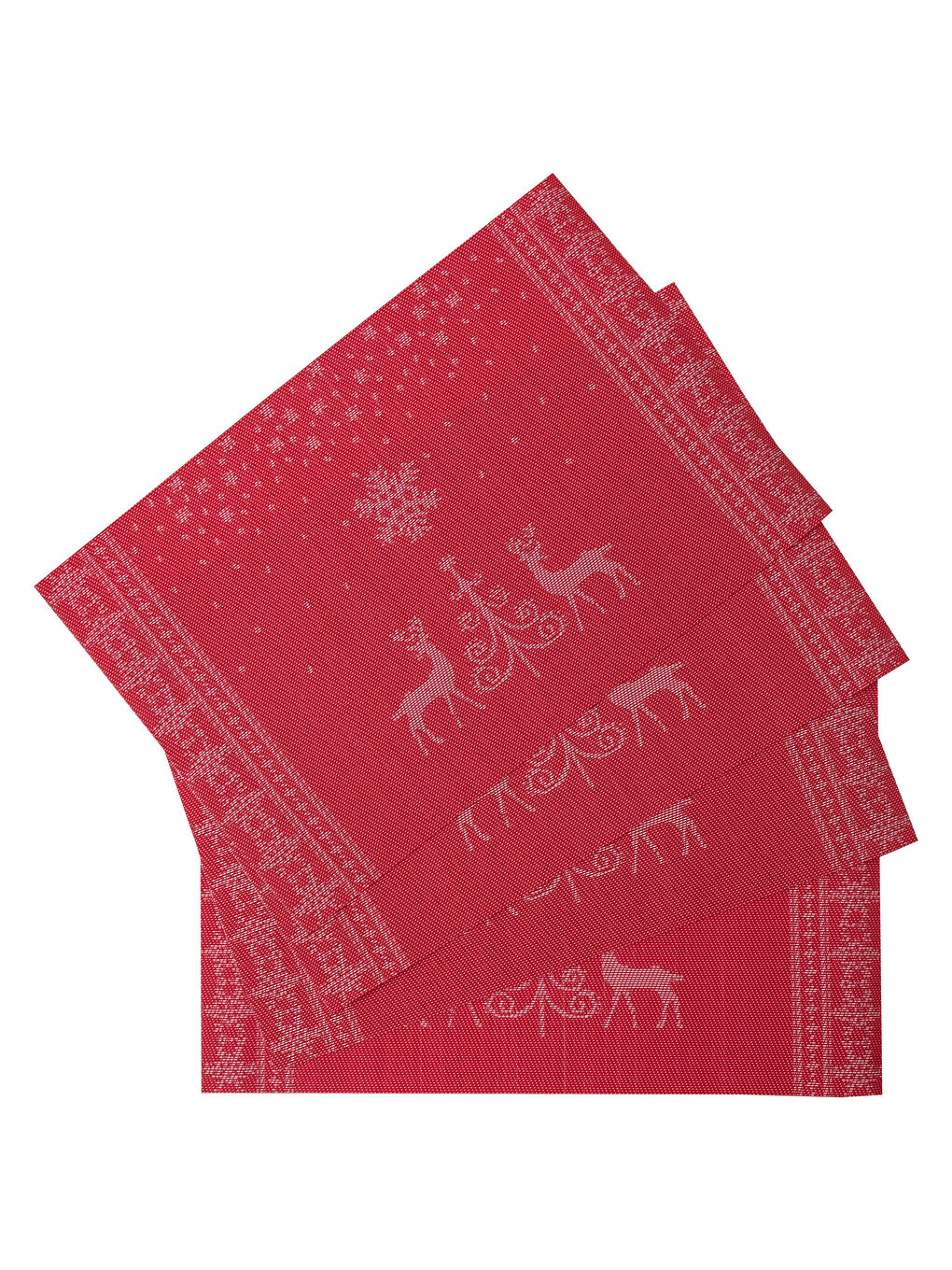 LCW HOME Christmas Themed Patterned Placemat Set of 4 35x50 Cm -W13969Z8-LTQ