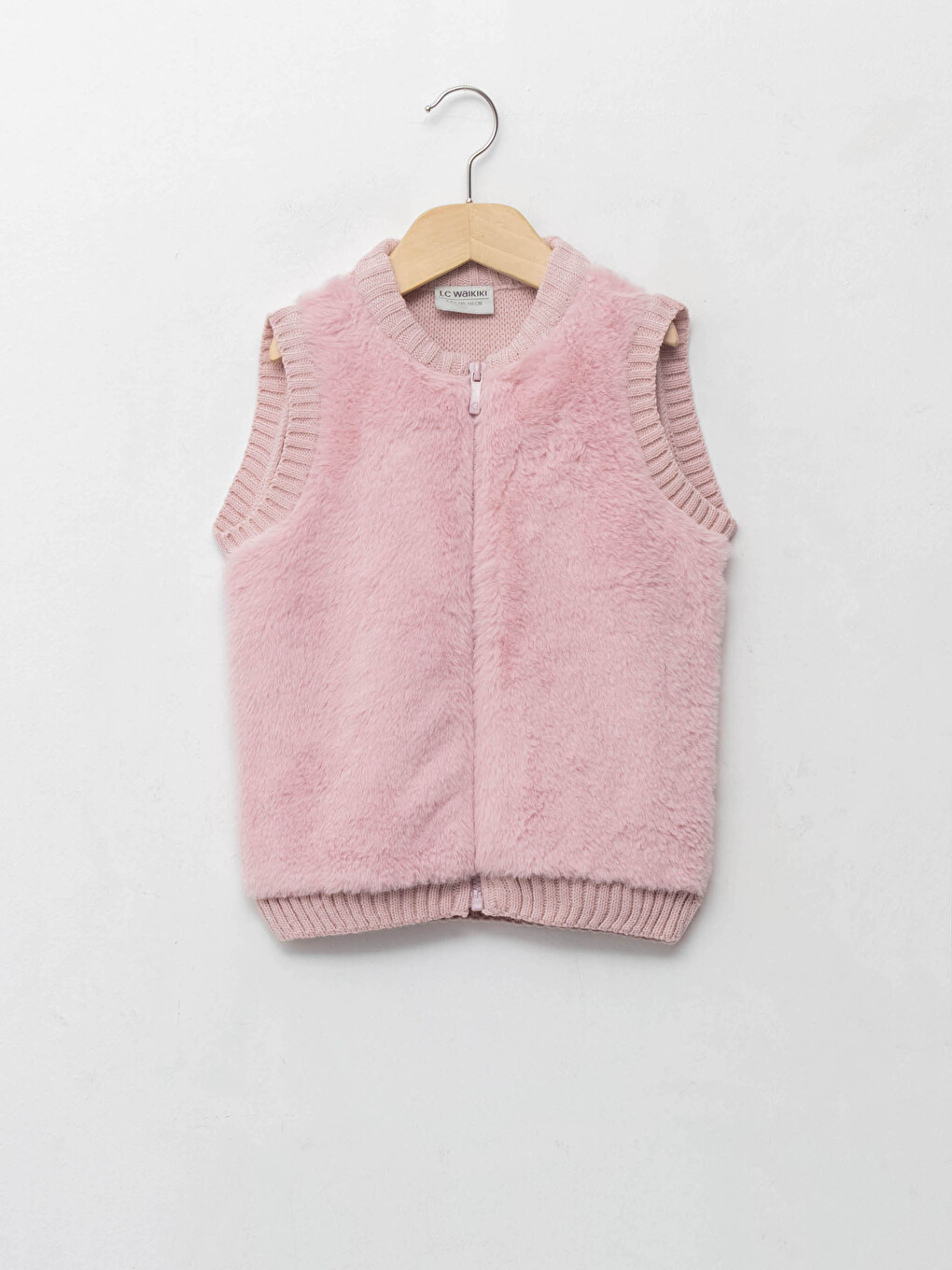 Crew Neck Basic Girl Tricot Vest