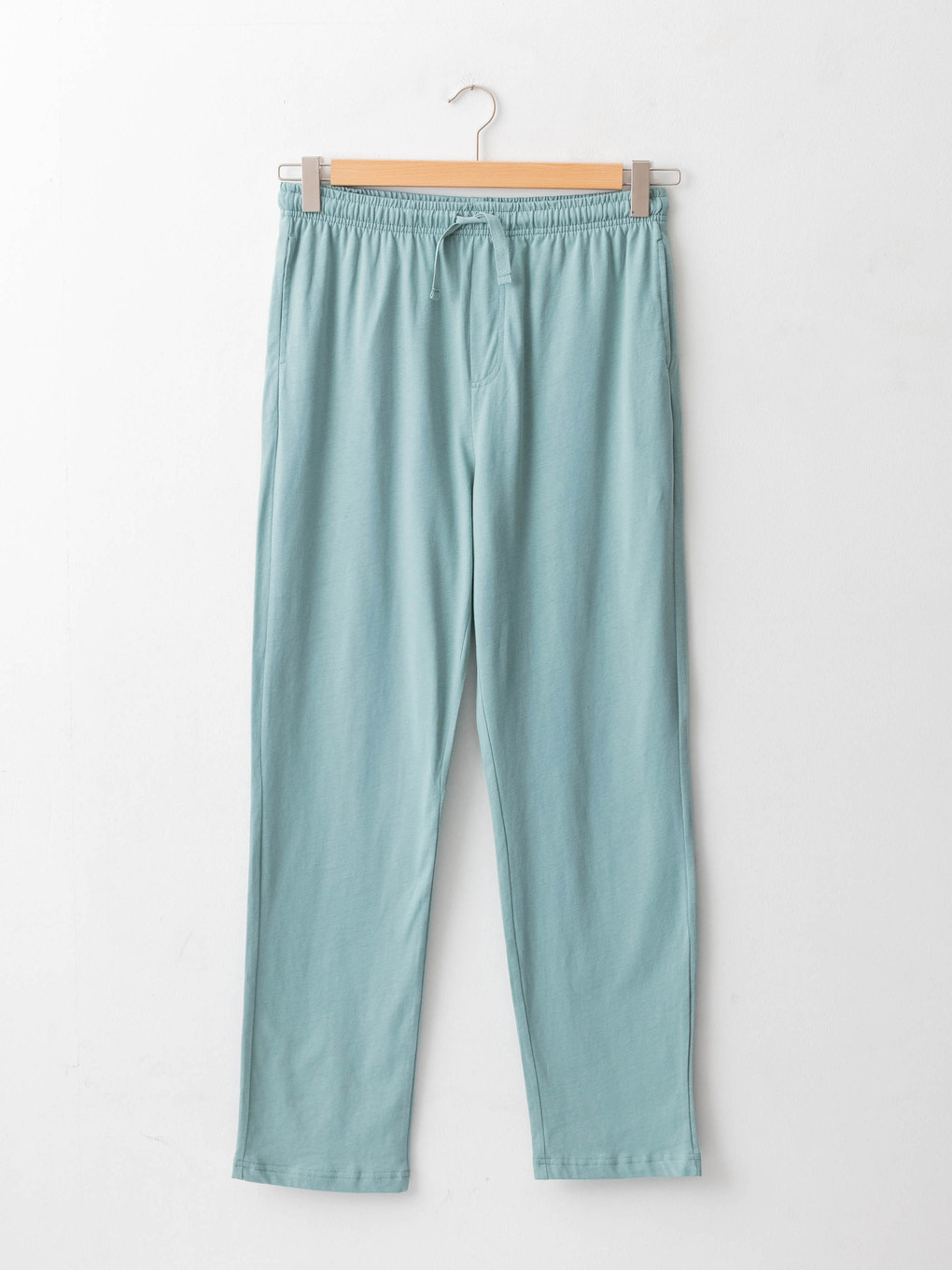 Yeşil Standart Kalıp Erkek Pijama Alt-5