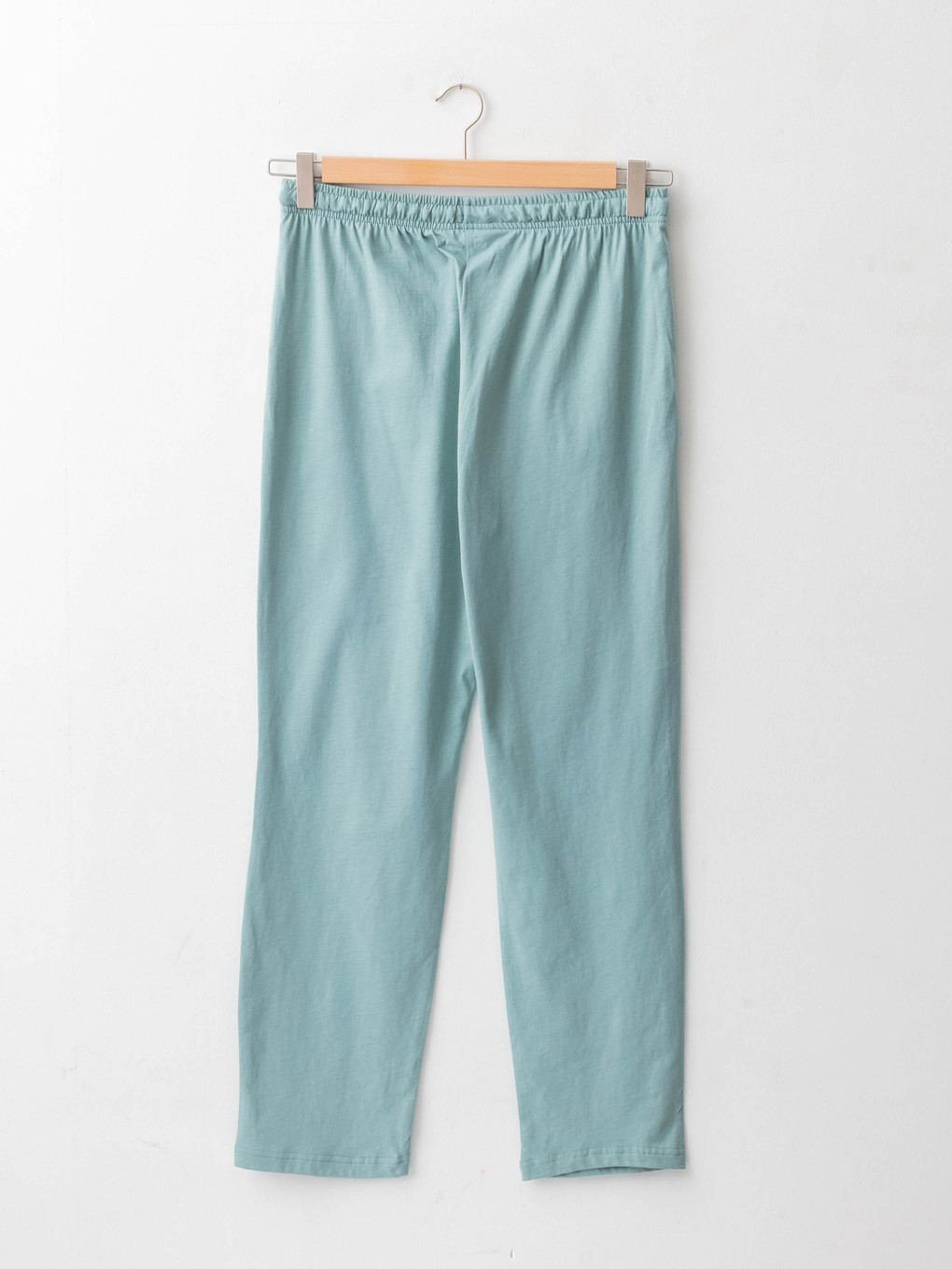 Yeşil Standart Kalıp Erkek Pijama Alt-6