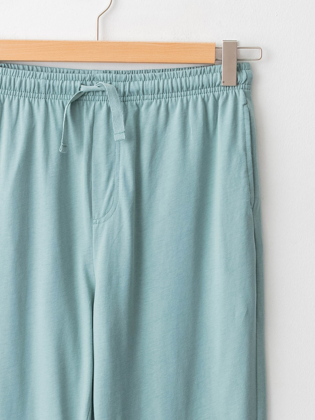 Yeşil Standart Kalıp Erkek Pijama Alt-7