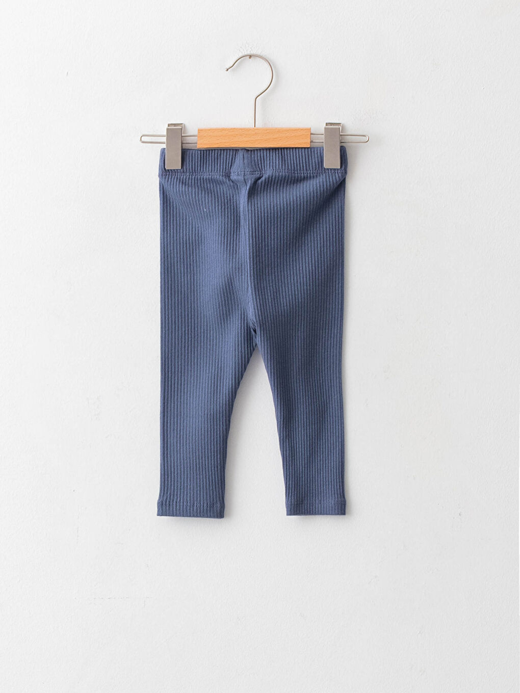 بنطلون طفل صغير قطني أساسي بخصر مطاطي-1