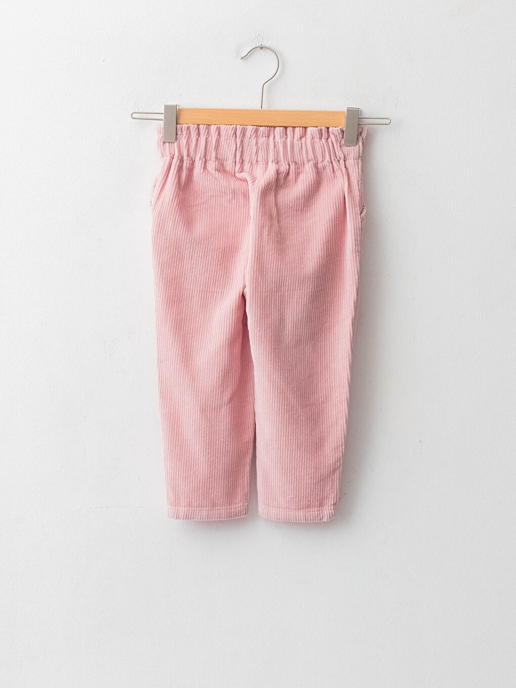 LCW baby Baggy Fit Basic Corduroy Baby Girl Pants -W15155Z1-FHP