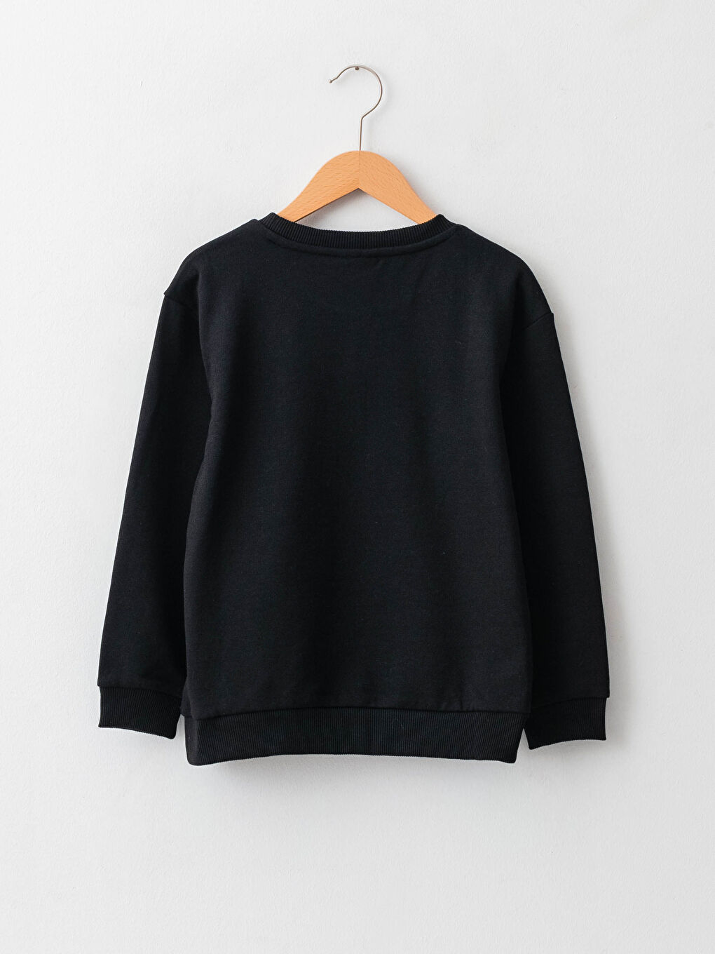 LC WAIKIKI Crew Neck Printed Long Sleeve Boy's Sweatshirt Father and Son Combination -W15329Z4-CVL
