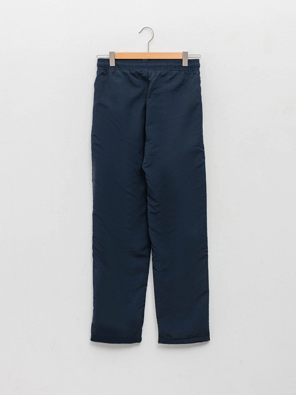 Elastic Waist Printed Fleece Lined Boys Trousers-1