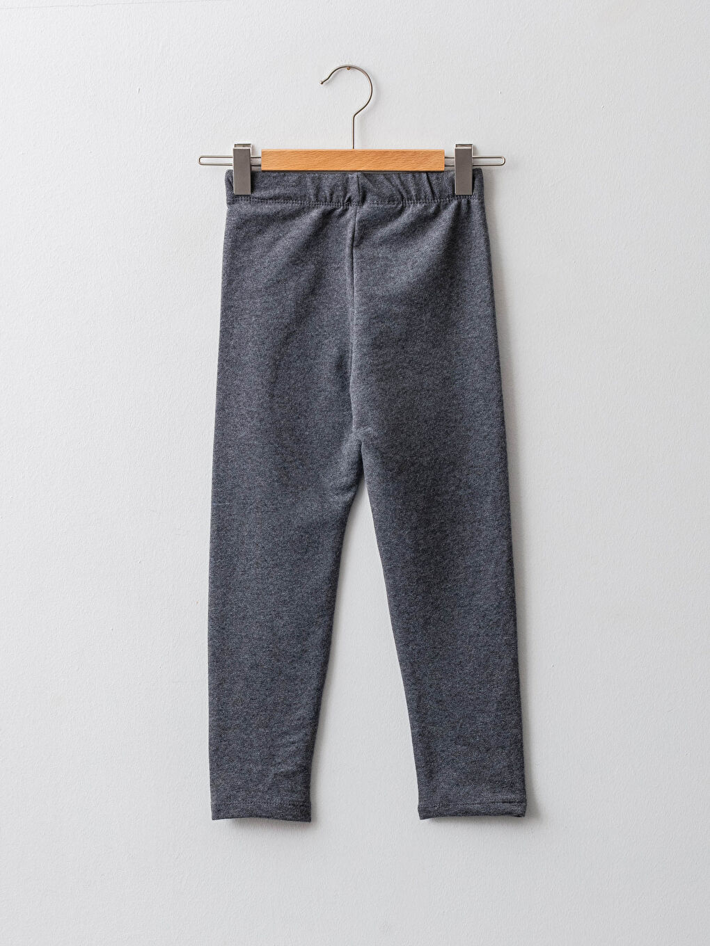 Elastic Waist Basic Girl Long Tights-1