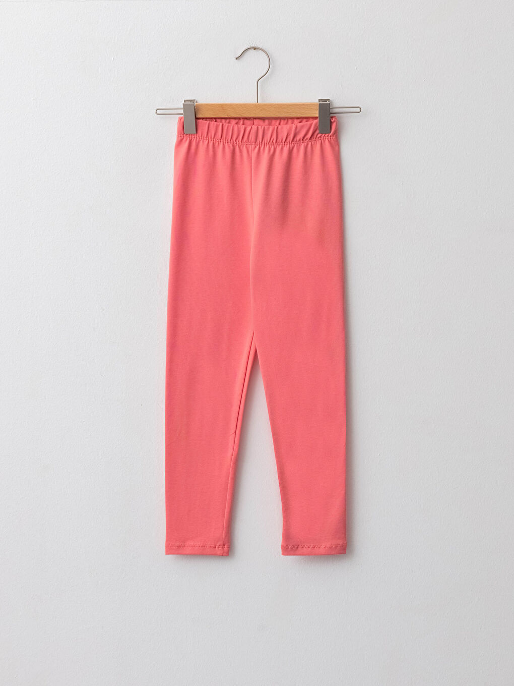 Elastic Waist Basic Cotton Girl Long Leggings