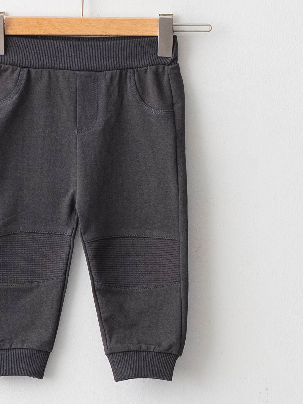 Elasticated Waist Basic Baby Boys' Trousers-2