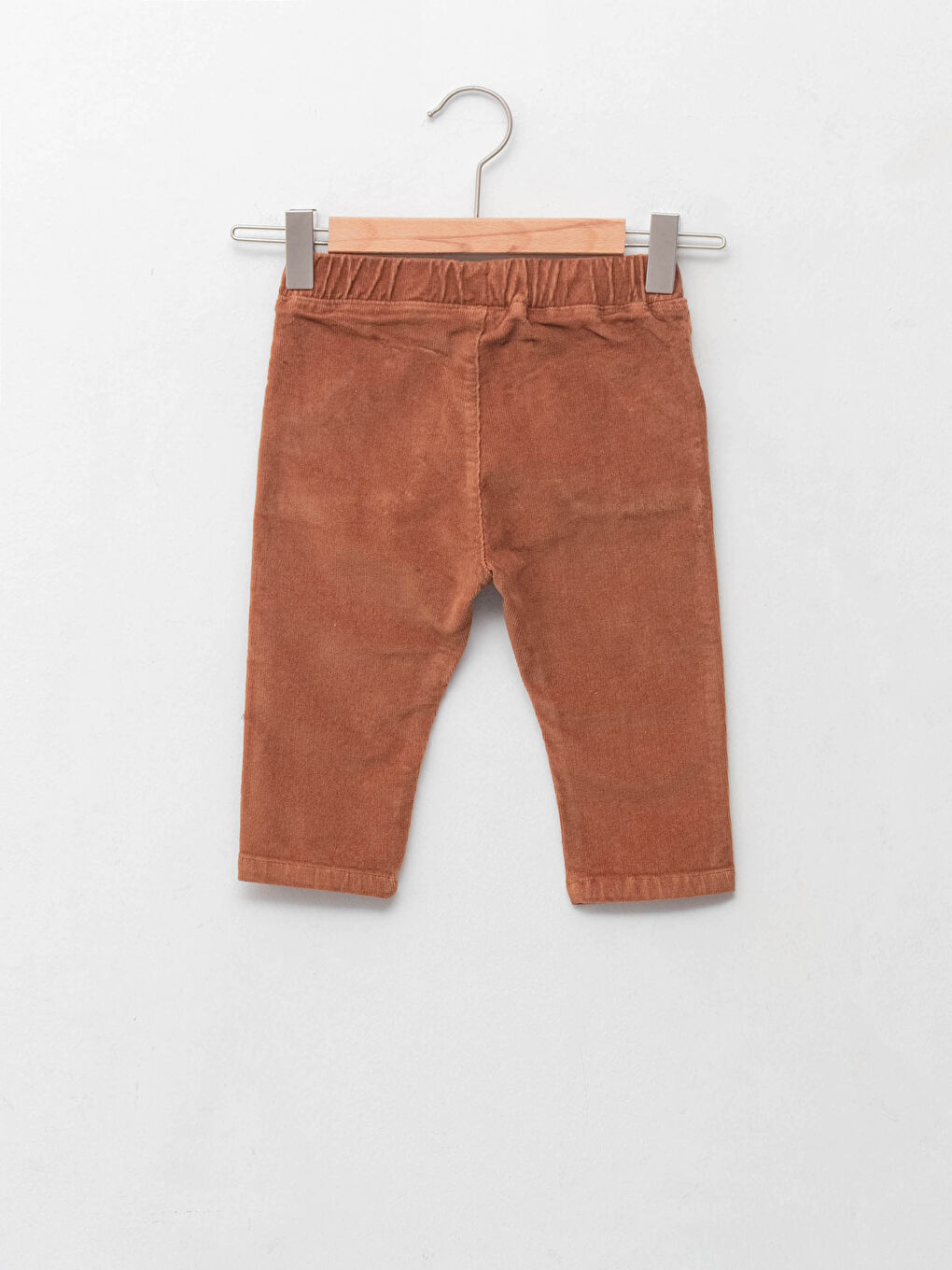 Pantalon Basique en Velours pour Bébés Garçons à Taille Élastiquée-1