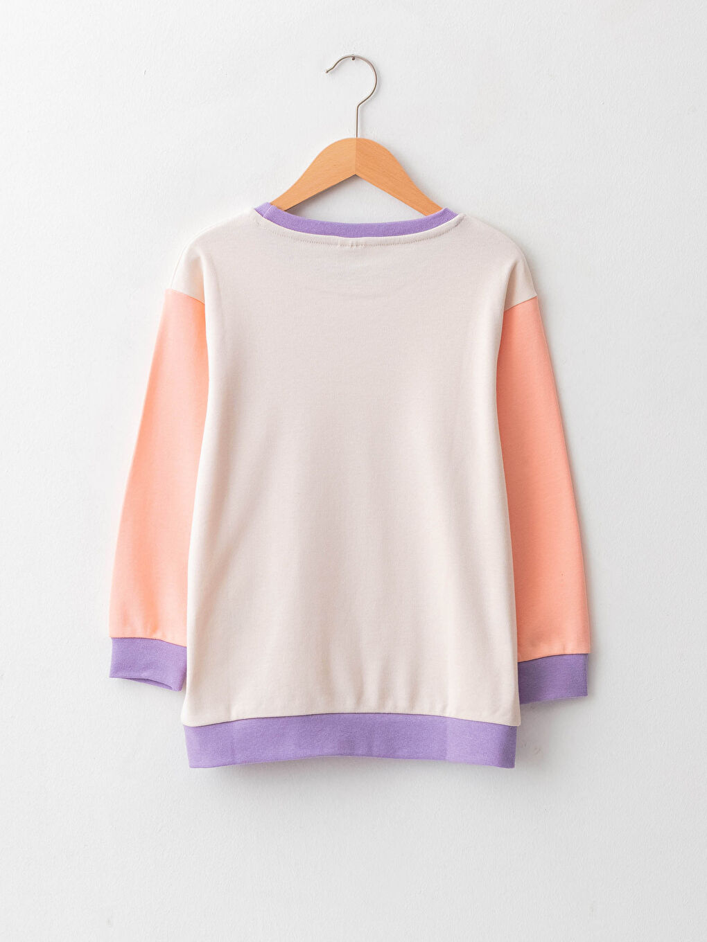 LCW Kids Crew Neck Printed Long Sleeve Boys' Sweatshirt -W15825Z4-LXE