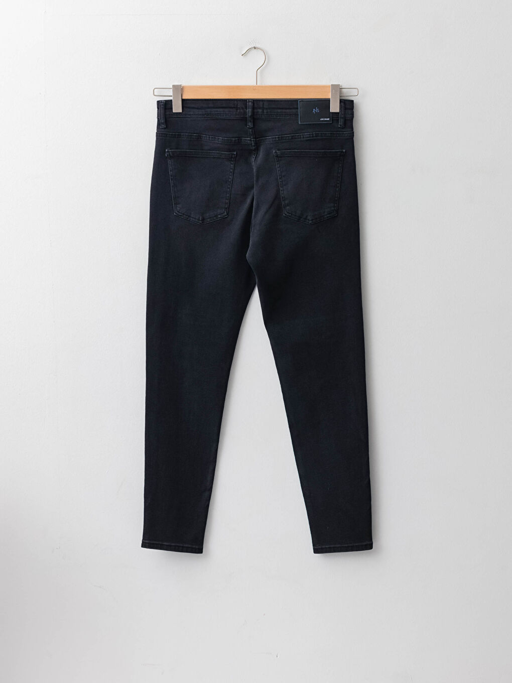 Siyah 730 Havuç Kalıp Erkek Jean Pantolon-6