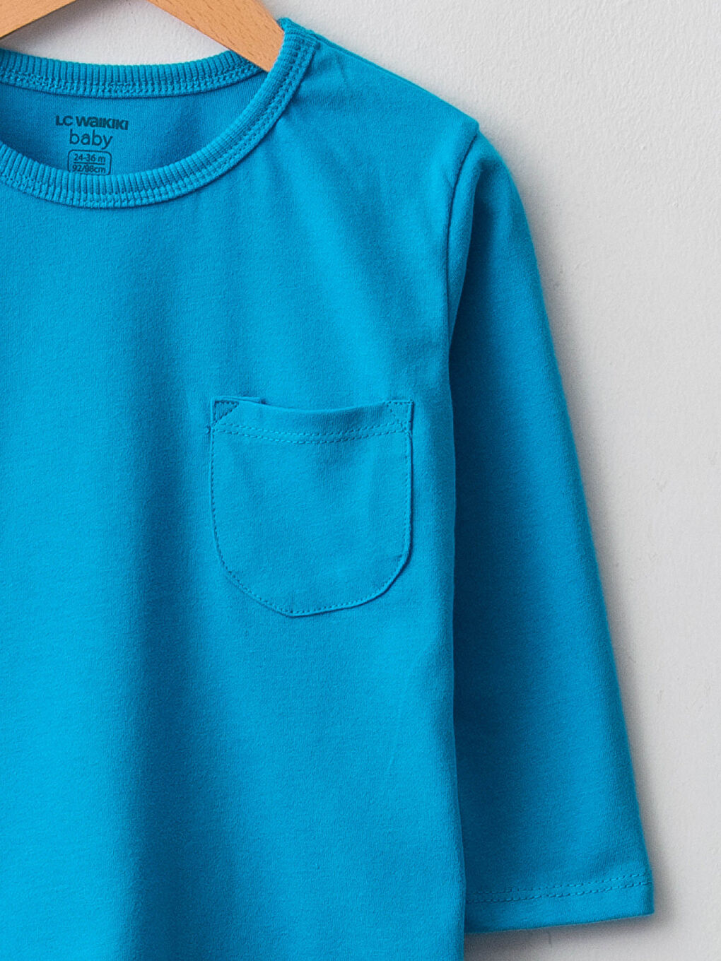 Majica od pamuka sa dugim rukavima i okruglim izrezom za bebe dečake-2