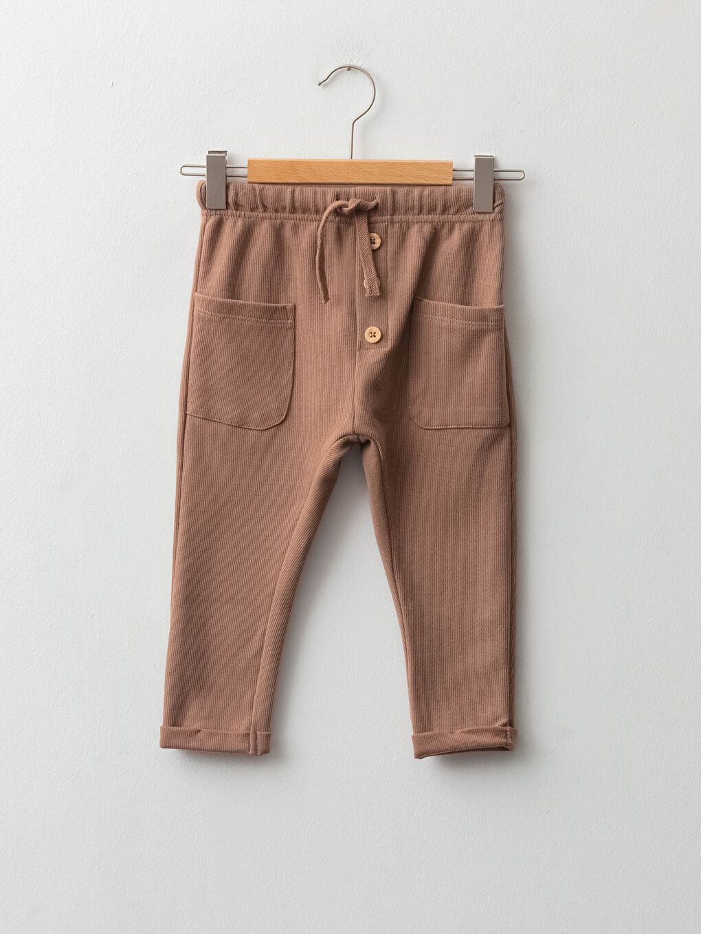 Elastic Waist Basic Cotton Baby Boy Sweatpants
