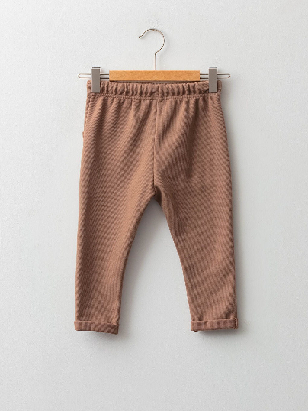 Elastic Waist Basic Cotton Baby Boy Sweatpants-1