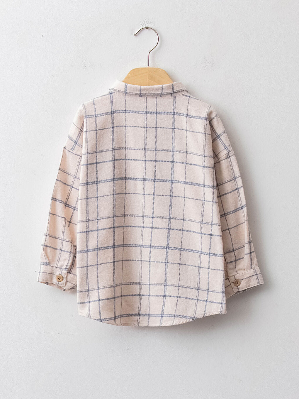 Chemise à Carreaux en Coton à Manches Longues pour Bébé Garçon-1