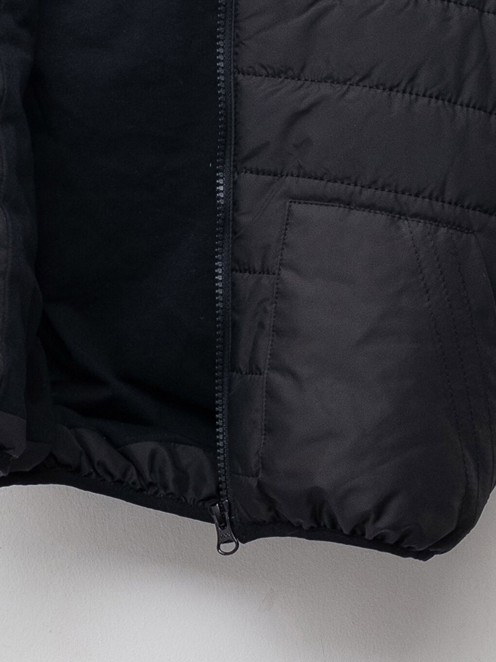 Doudoune Sans Manches Bébé Garçon Basique Zippée À Capuche-2