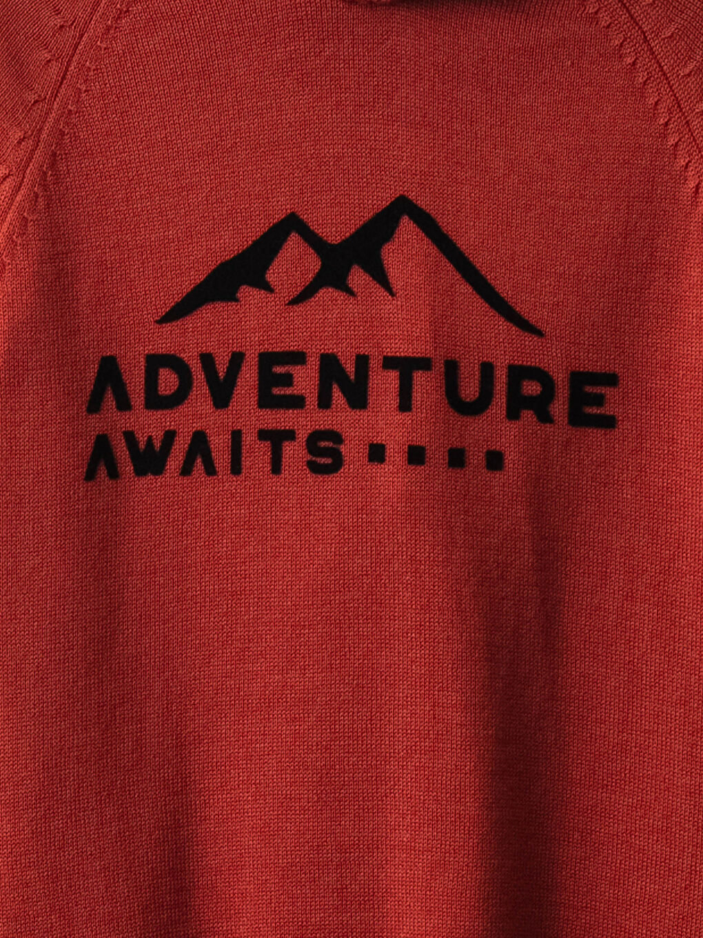 Hooded Printed Long Sleeve Boy Thin Knitwear Sweater-2