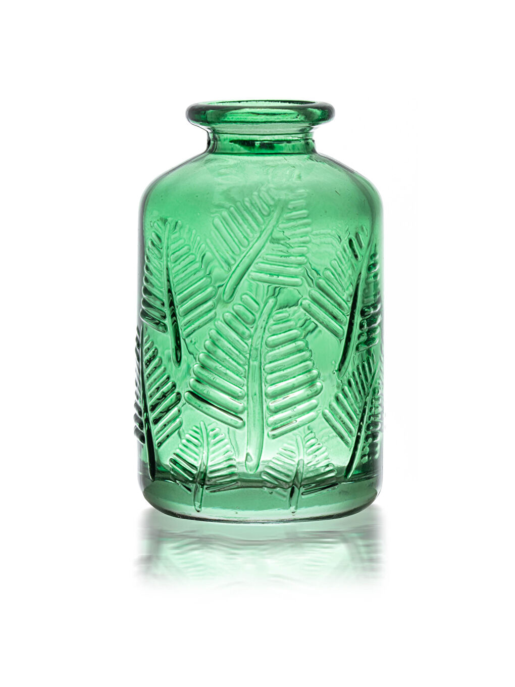 Yeşil Dekoratif Cam Vazo-2