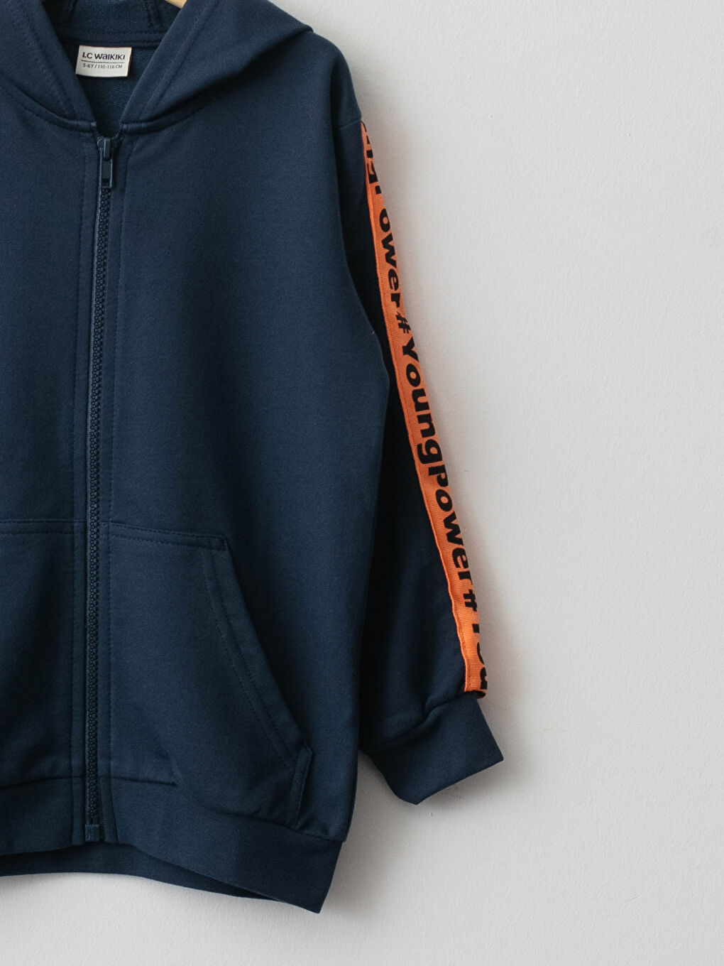 Dječak TAMNO PLAVA Majica s patentnim zatvaračem-2