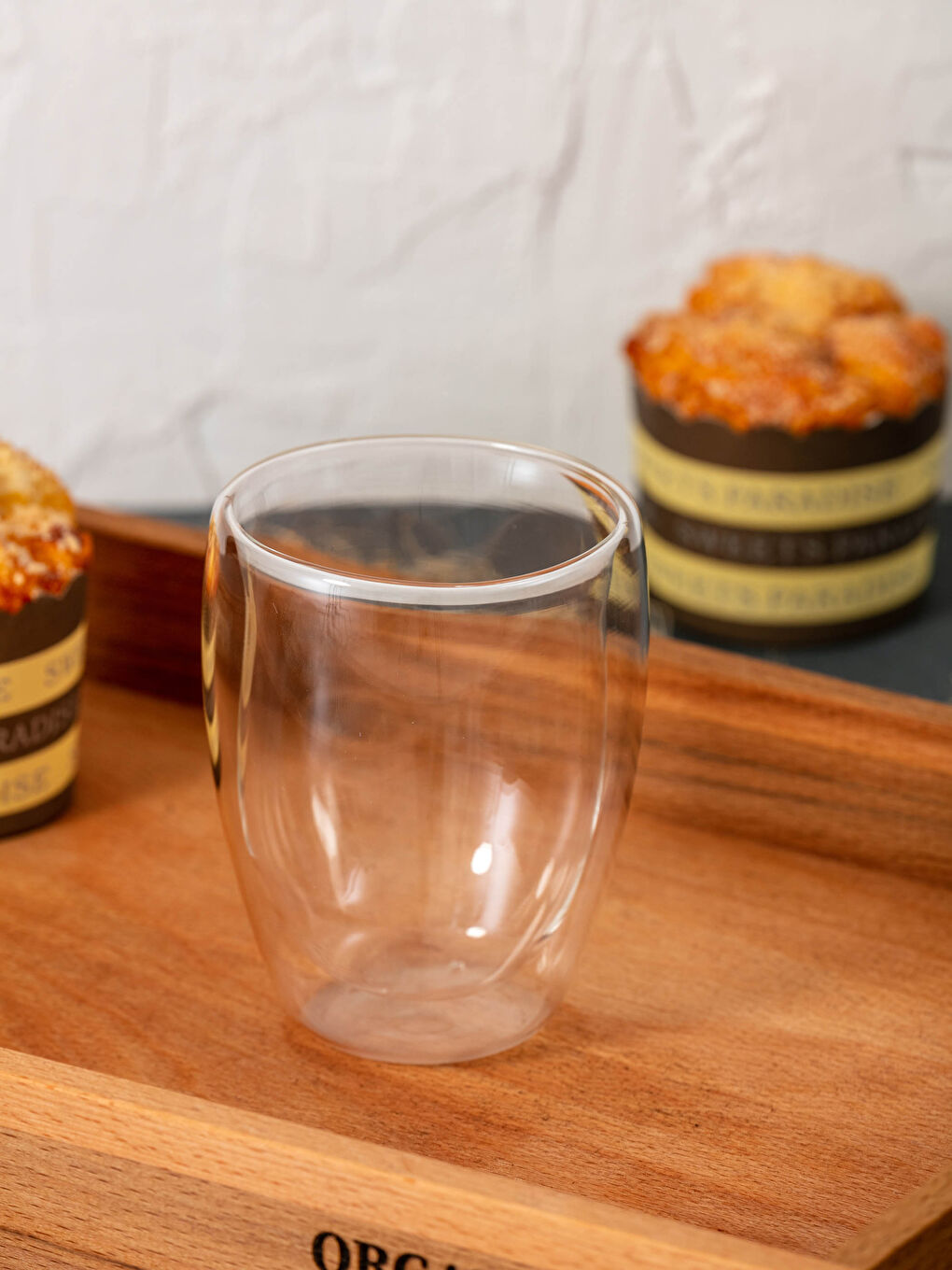 Double Walled Glass Mug Cup 350 Ml-1