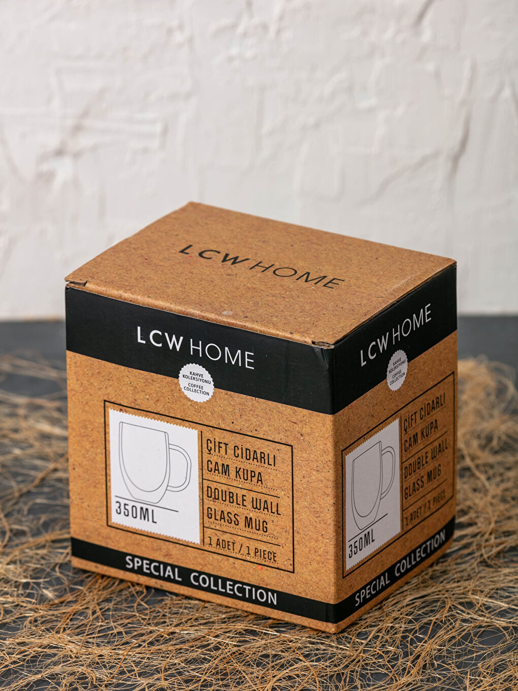 Lcw Home Tasse Mug En Verre À Double Paroi 350 Ml -W17274Z8-Q57