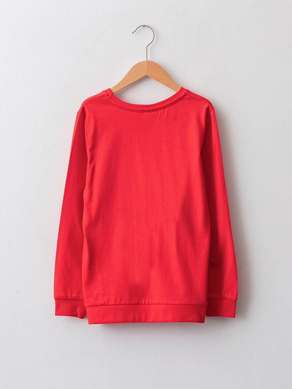Crew Neck The Flash Printed Long Sleeve Cotton Boy T-Shirt-1