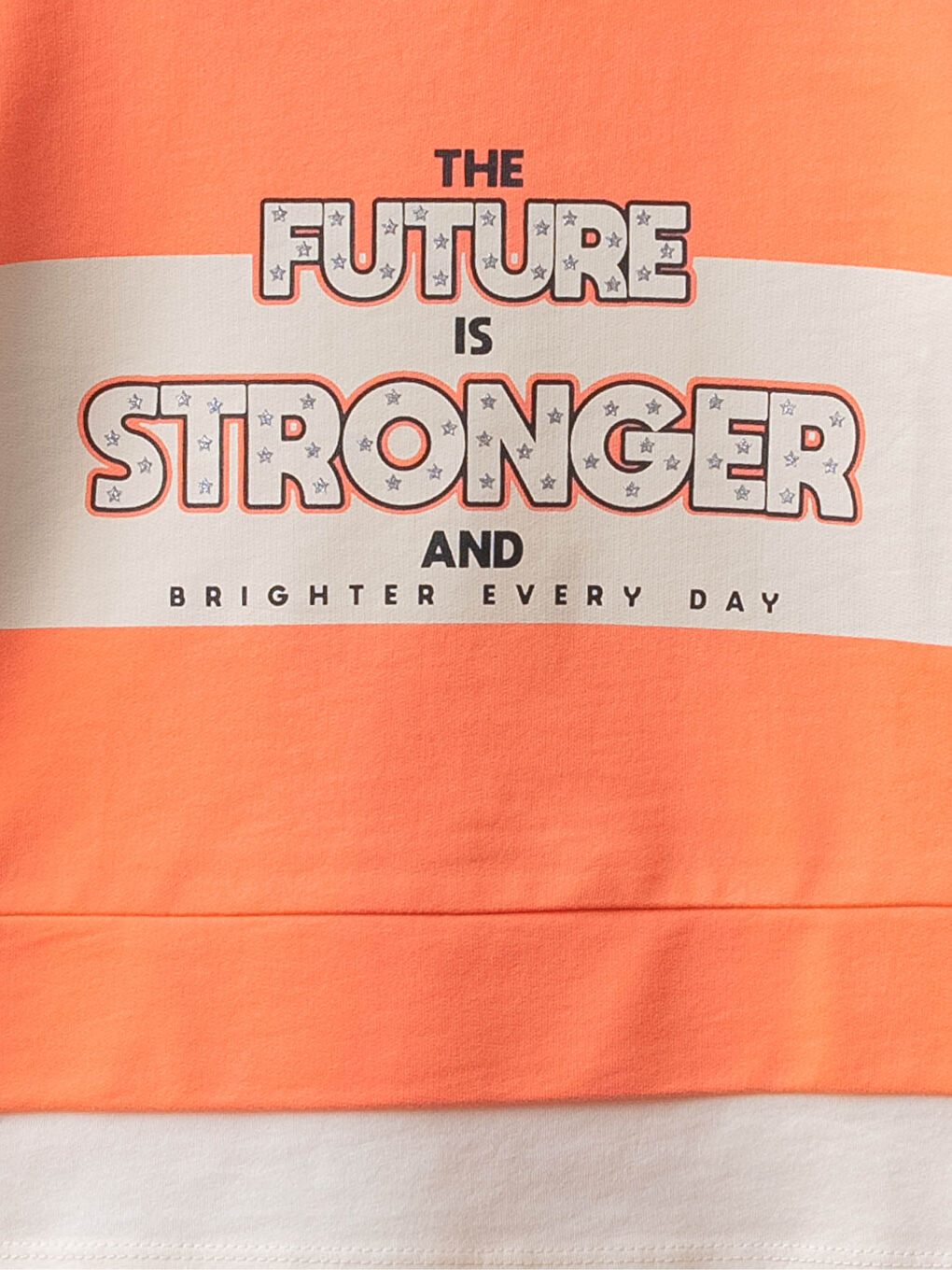 Қыздарға арналған дөңгелек жағалы принтті ұзын жеңді свитшот пен леггинс-2