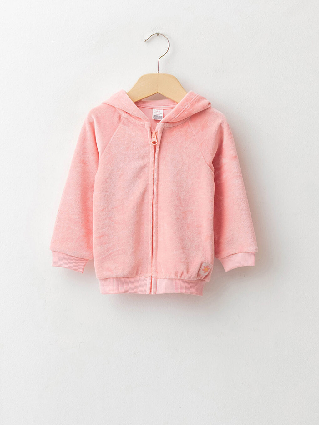 LCW baby Langarm-Sweatshirt mit Kapuze und Reißverschluss für Baby Mädchen -W17700Z1-FNA