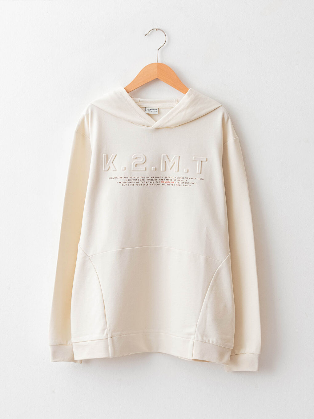 Hooded Printed Long Sleeve Boys' Sweatshirt