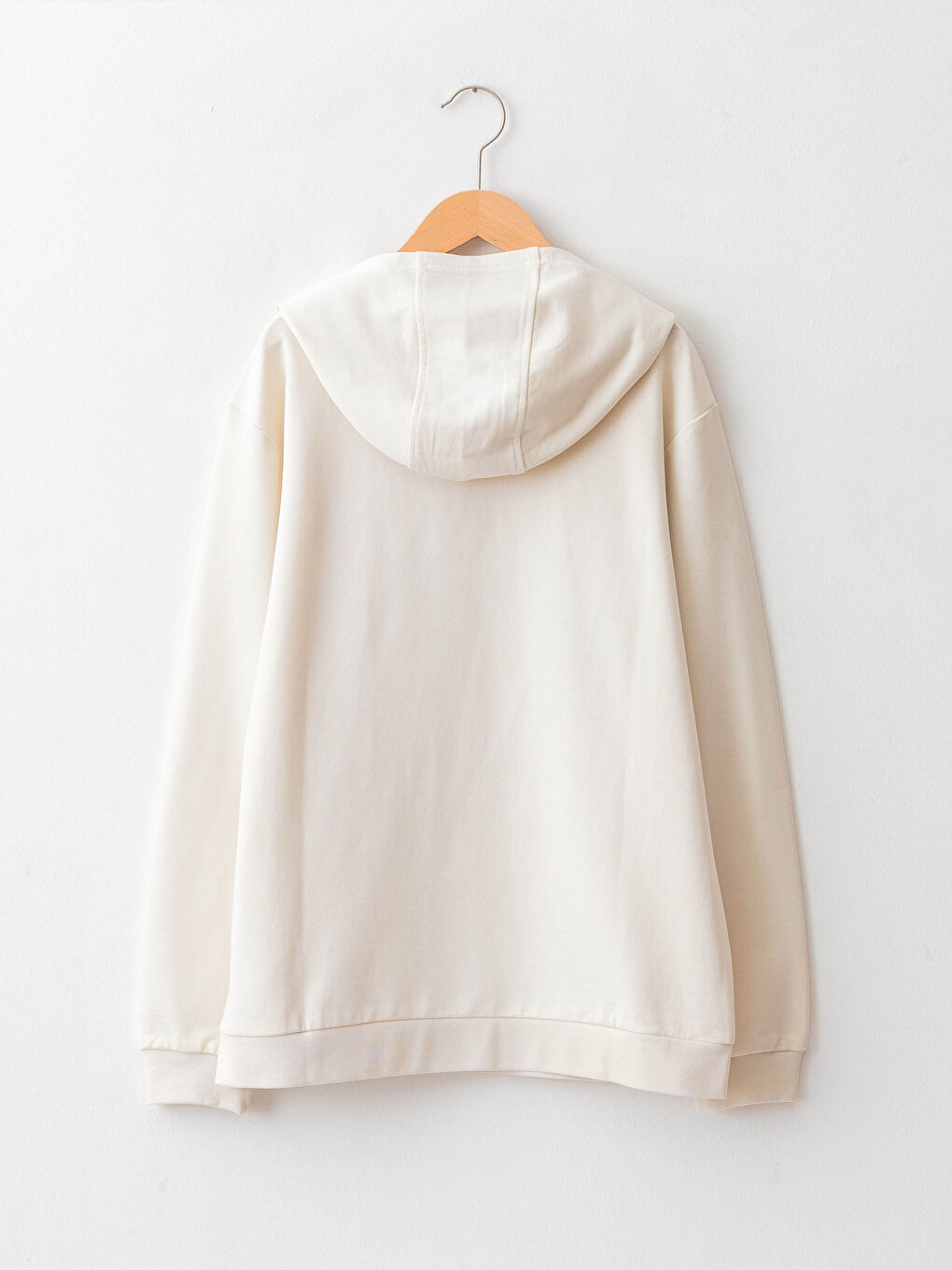 Hooded Printed Long Sleeve Boys' Sweatshirt-1