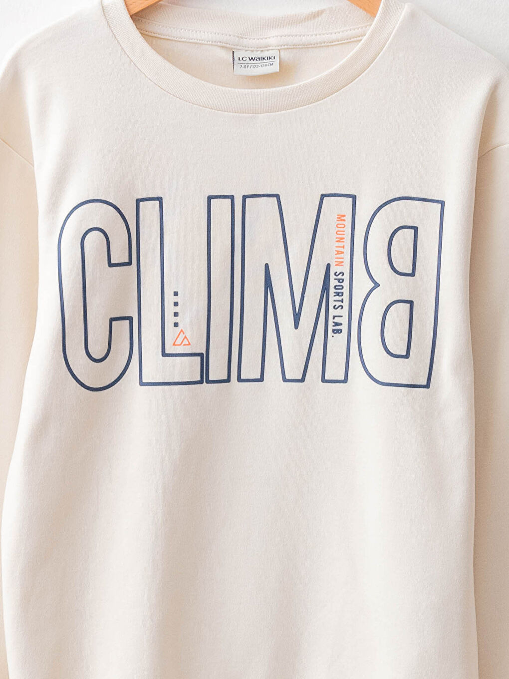 Crew Neck Printed Long Sleeve Boys' Sweatshirt-2