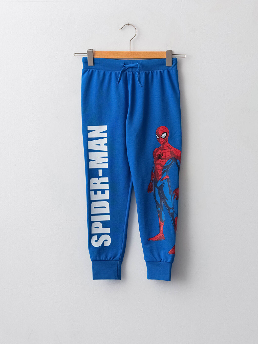 LCW Kids Elasticated Waist Spider-Man Printed Boys' Jogger Sweatpants -W18232Z4-HGU