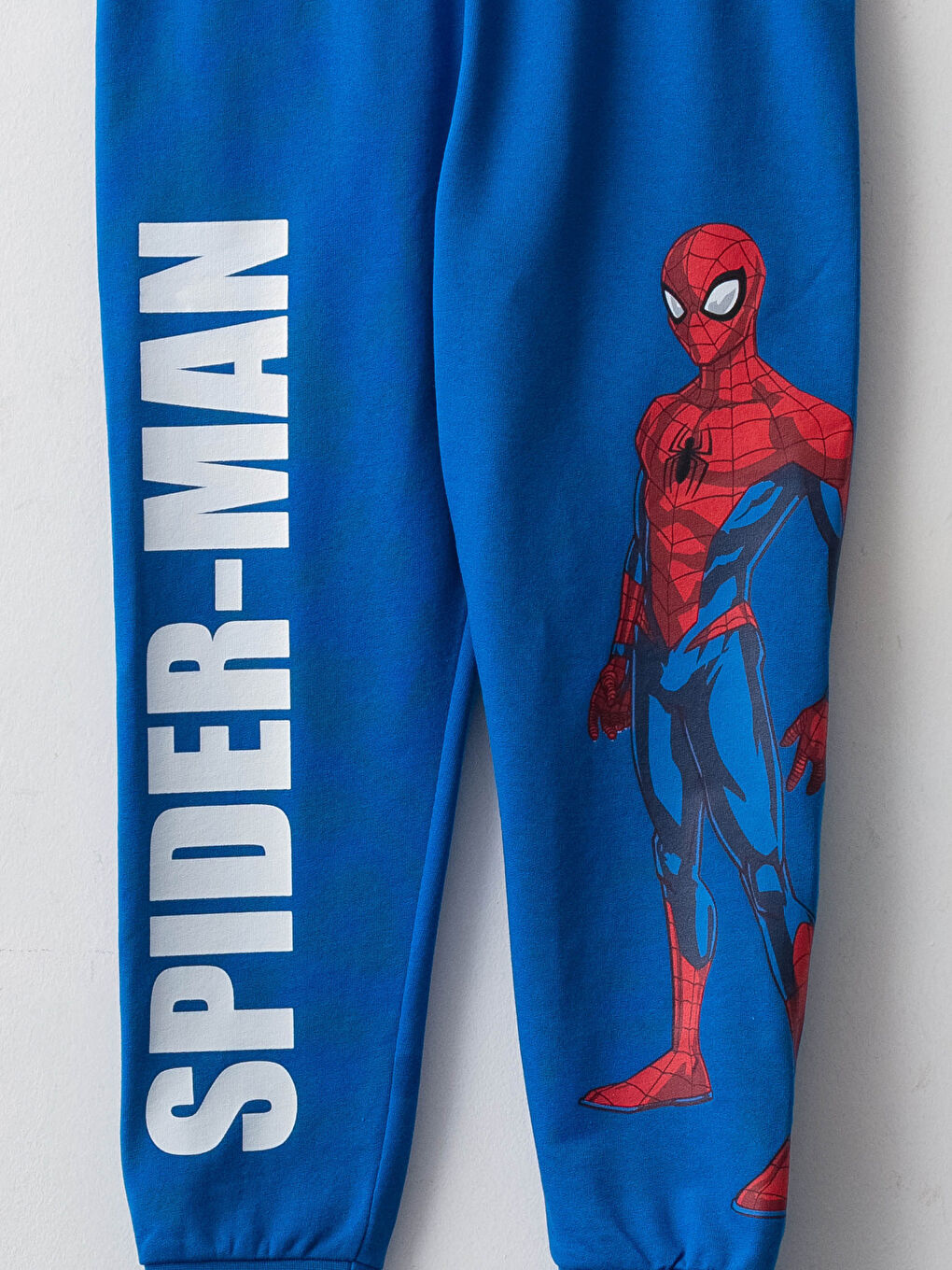 LCW Kids Elasticated Waist Spider-Man Printed Boys' Jogger Sweatpants -W18232Z4-HGU