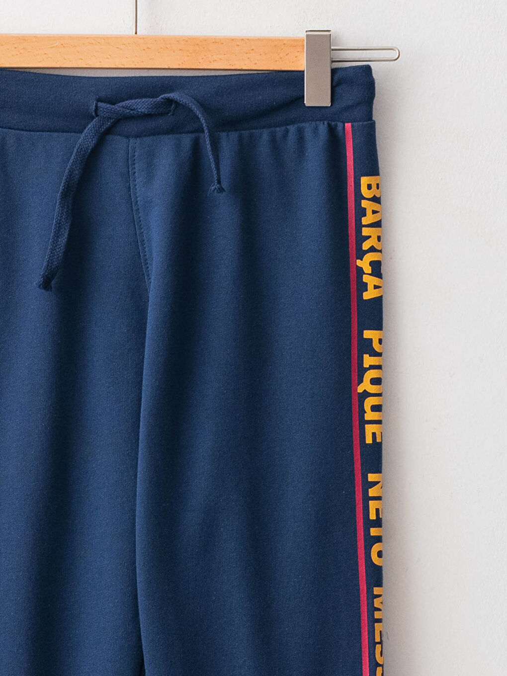 Elastic Waistband Barcelona Printed Boys' Jogger Sweatpants-2