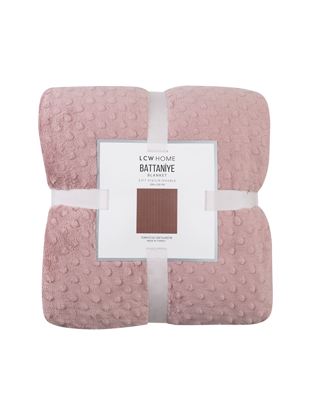 Pătură Wellsoft cu Model Double Buds 200x220 Cm-3